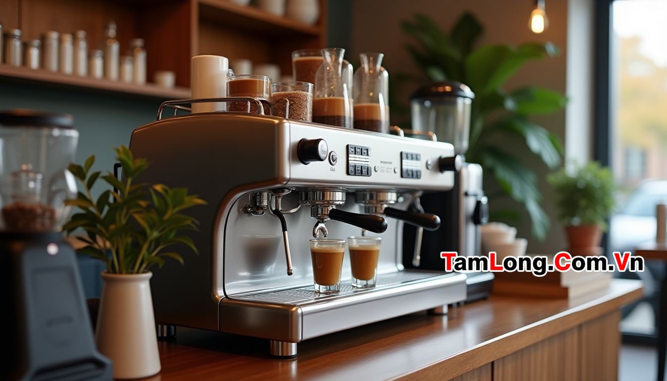 Đánh Giá Chi Tiết Máy Pha Cà Phê Rancilio Classe 5 USB 2 Group