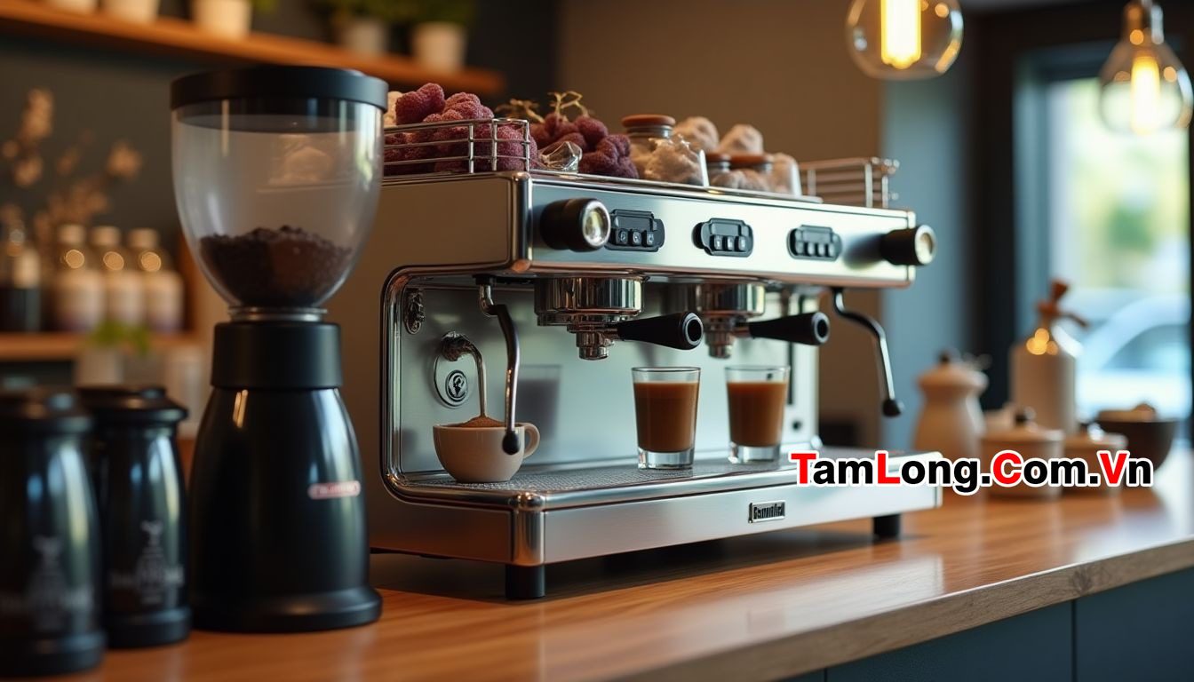 Đánh Giá Chi Tiết Máy Pha Cà Phê Rancilio Classe 5 USB 1 Group