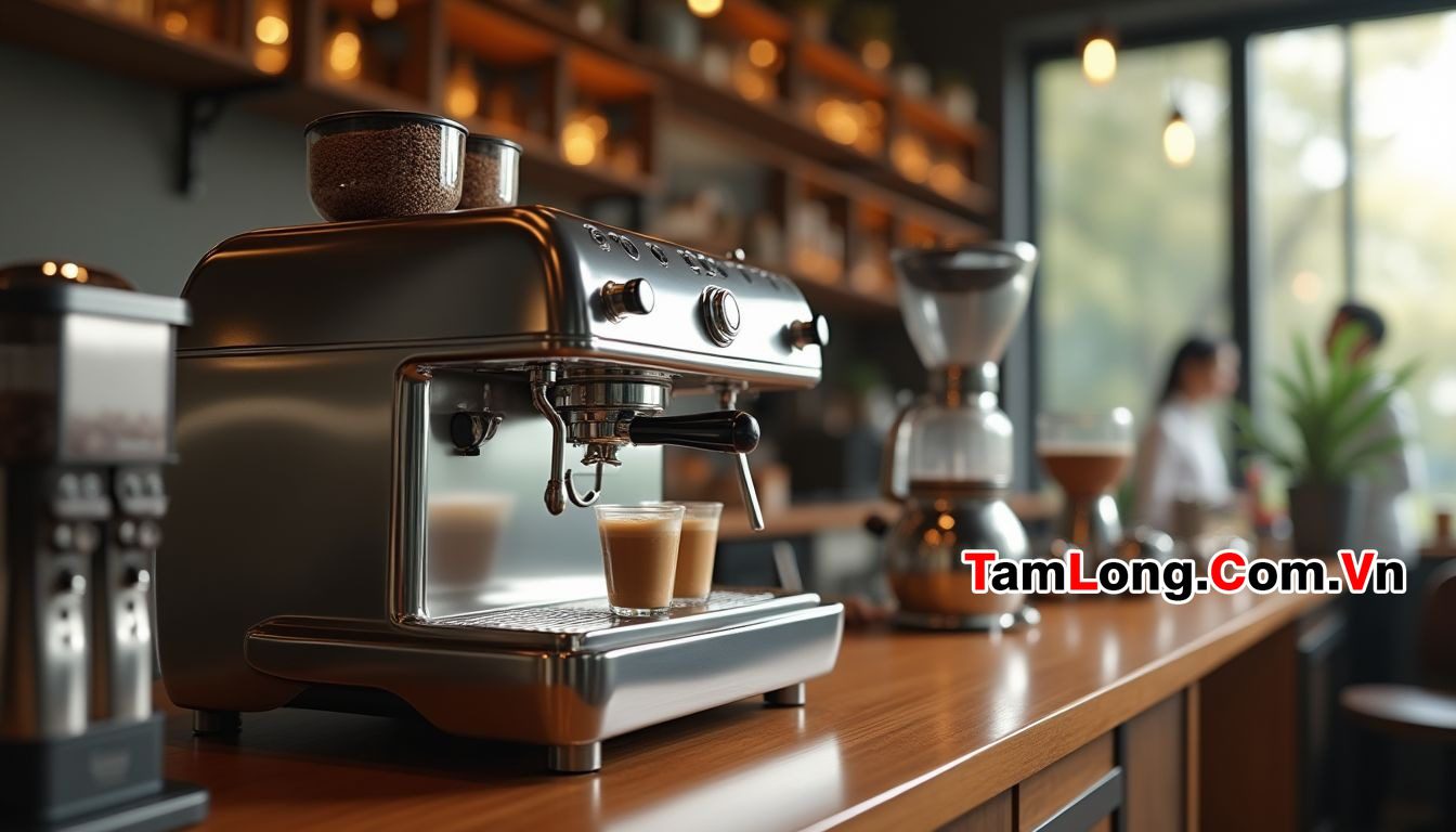 Đánh Giá Chi Tiết Máy Pha Cà Phê Gemilai Office Pro 2