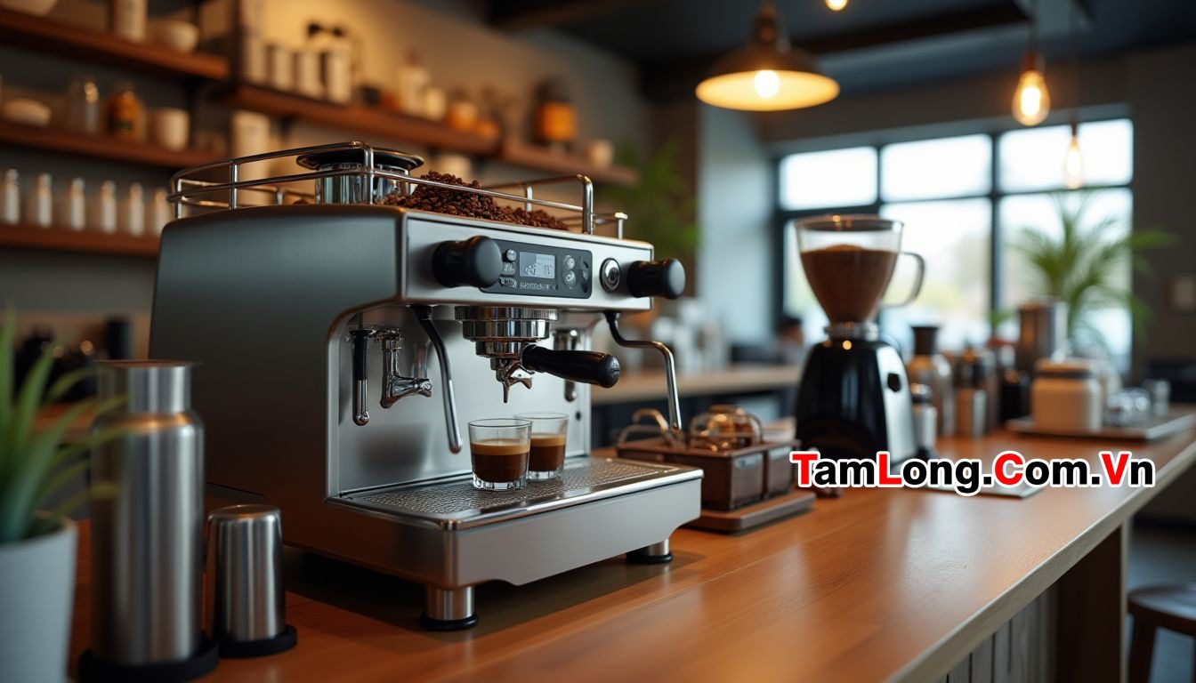 Đánh Giá Chi Tiết Máy Pha Cà Phê Rancilio Classe 5 USB 2 Group