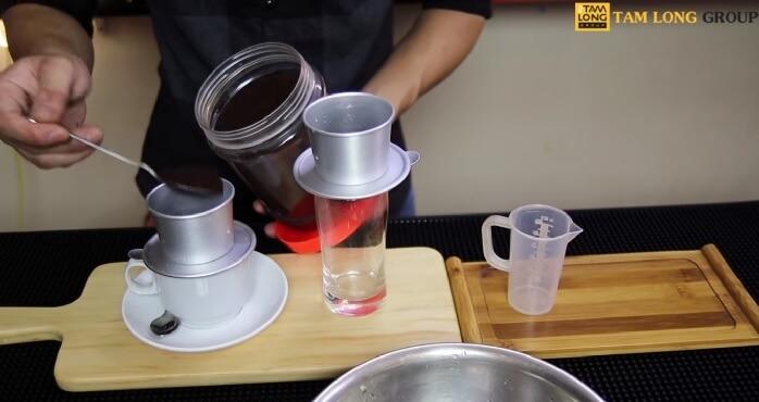 hướng dẫn pha cafe phin
