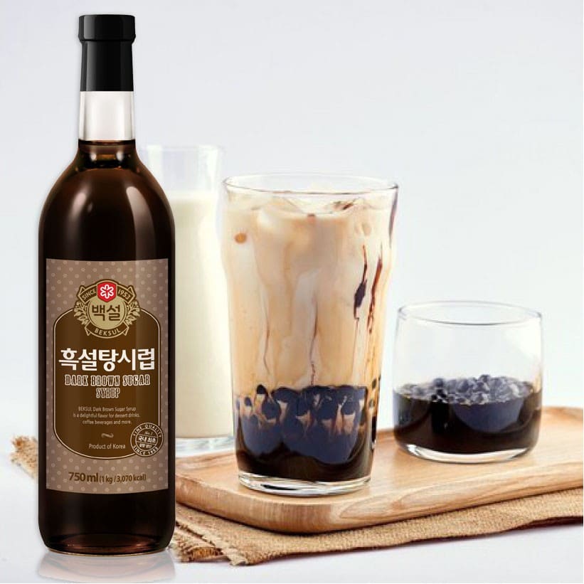 syrup đường nâu