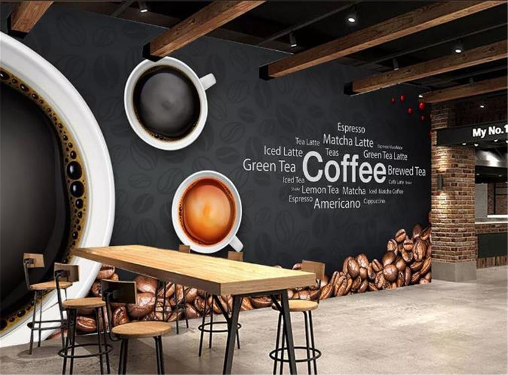Mách bạn 4 Cách trang trí tường quán cà phê vạn người mê
