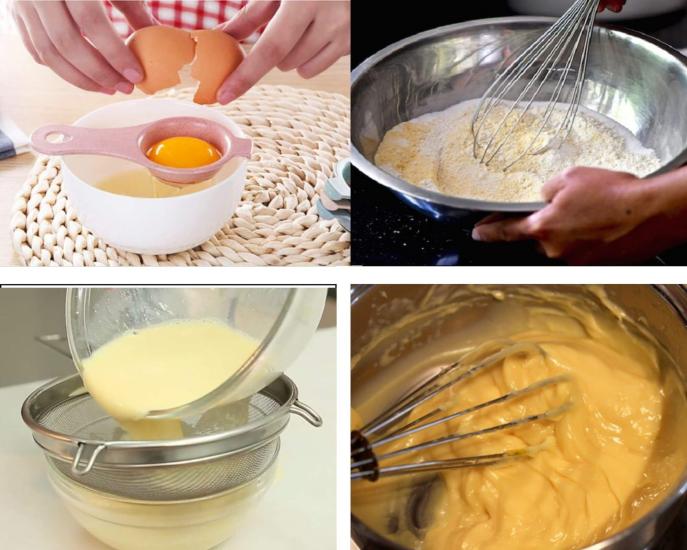 Hướng dẫn tạo bánh bao nhân trứng sữa mềm mịn
