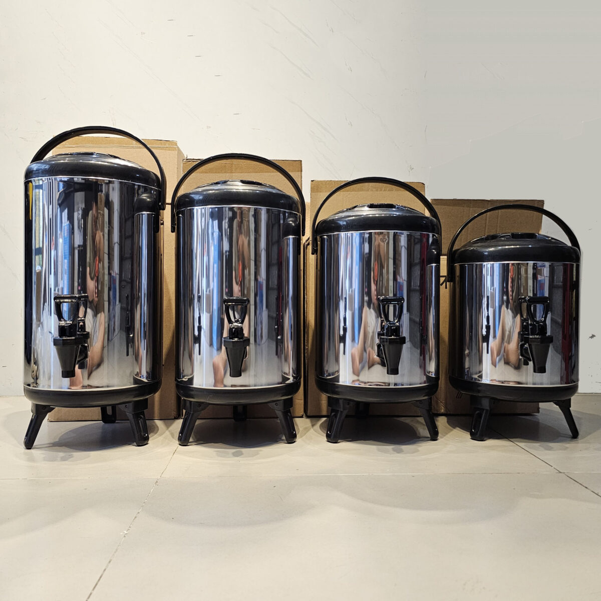 Bình ủ trà 12L inox 304 không đồng hồ