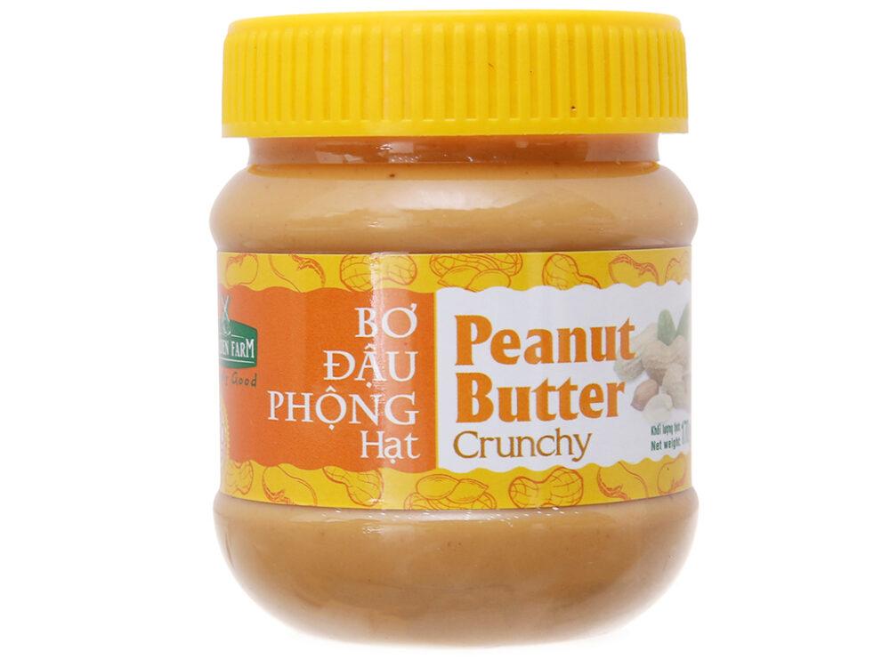 Bơ Đậu Phộng Golden Farm (Hạt) 170gram