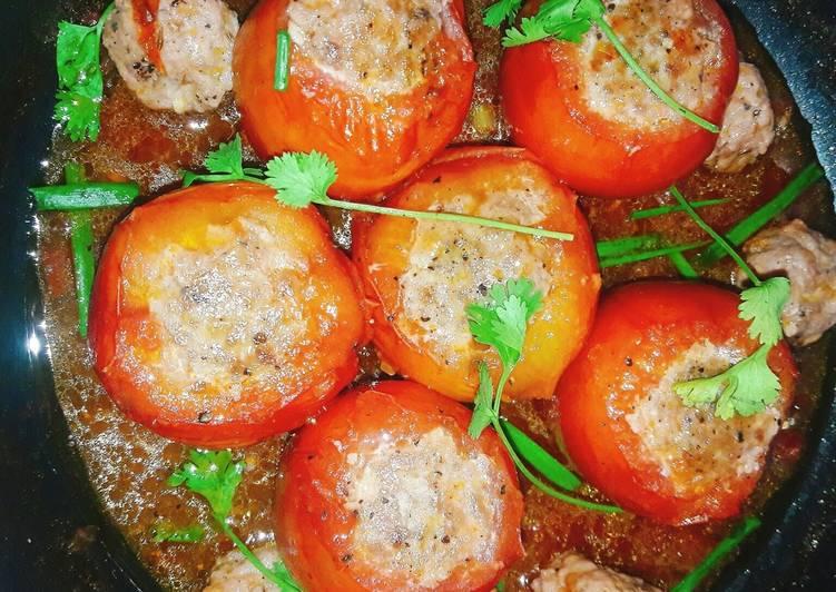 Cách làm cà chua thịt sốt chua ngọt hấp dẫn ngon lành