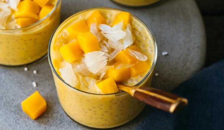 Chè xoài Hong Kong - Mango sago thơm ngon, dễ làm chỉ trong 35 phút