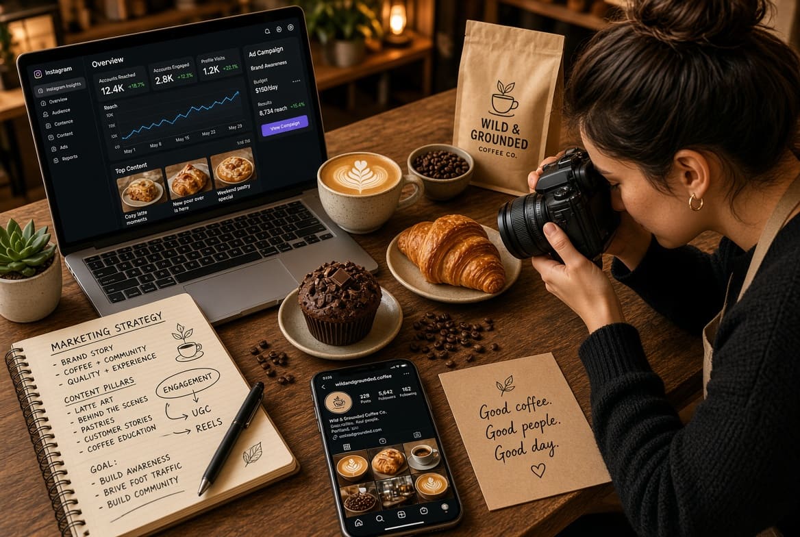 Cách marketing cho quán cà phê mới mở