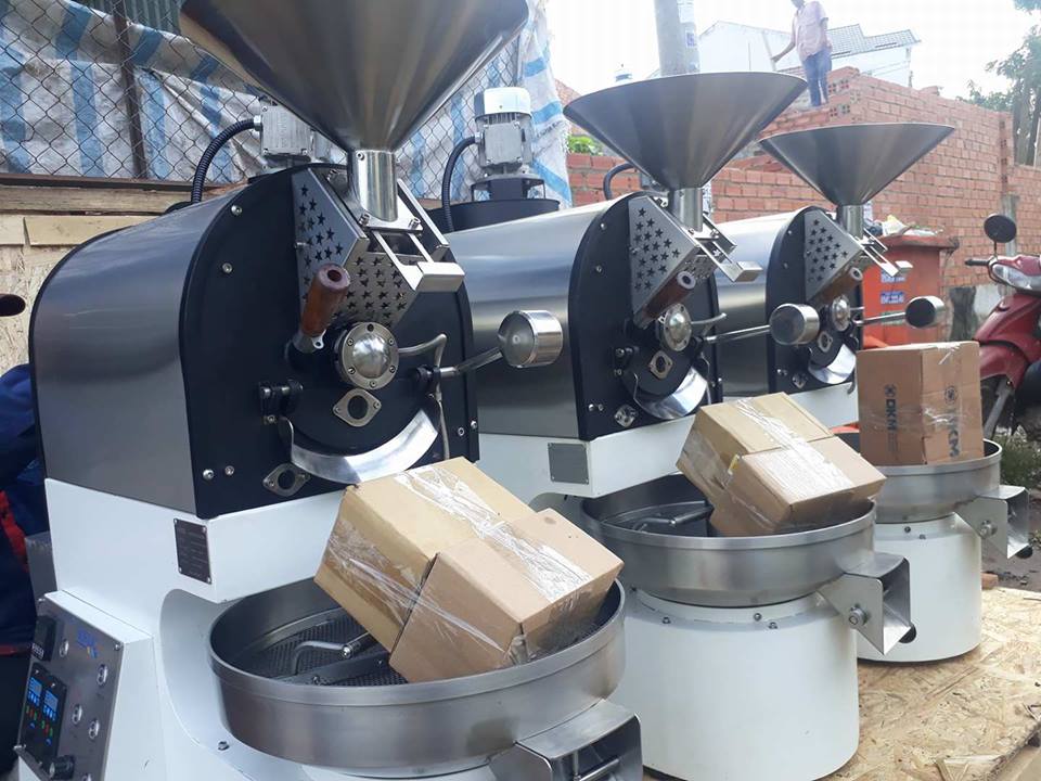 Cho thuê máy rang cà phê tại TPHCM - Dịch vụ tiện ích cho các quán
