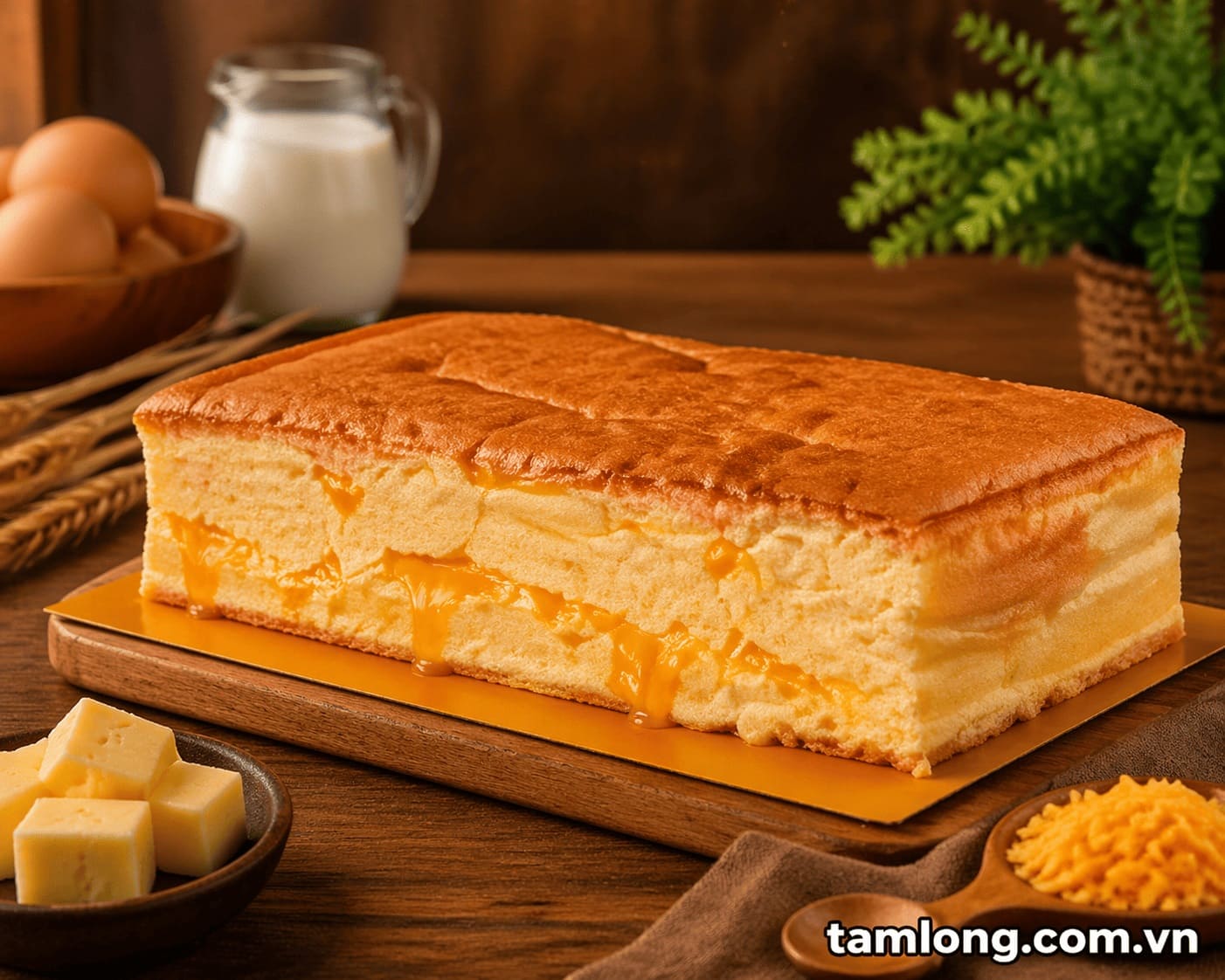 Khóa Học Làm Bánh Bông Lan Grand Castella