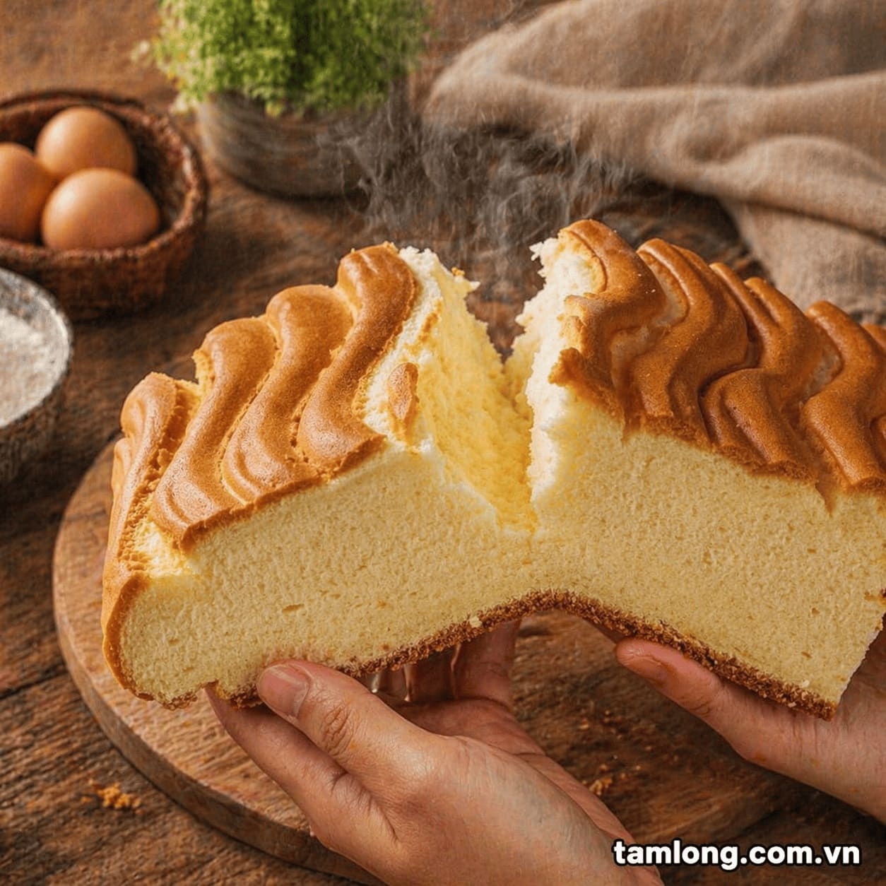 Khóa Học Làm Bánh Bông Lan Grand Castella