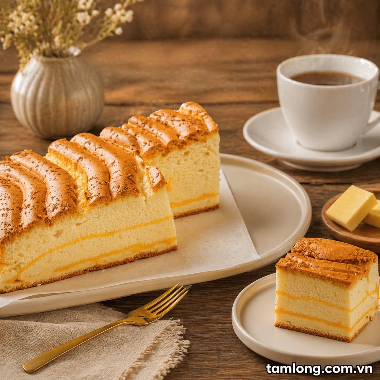 Khóa Học Làm Bánh Bông Lan Grand Castella