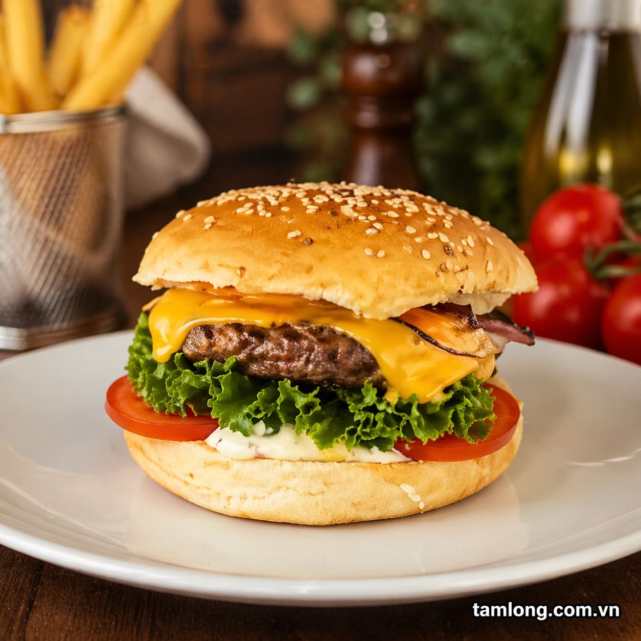 Khóa học làm bánh burger phô mai siêu ngon tại TPHCM