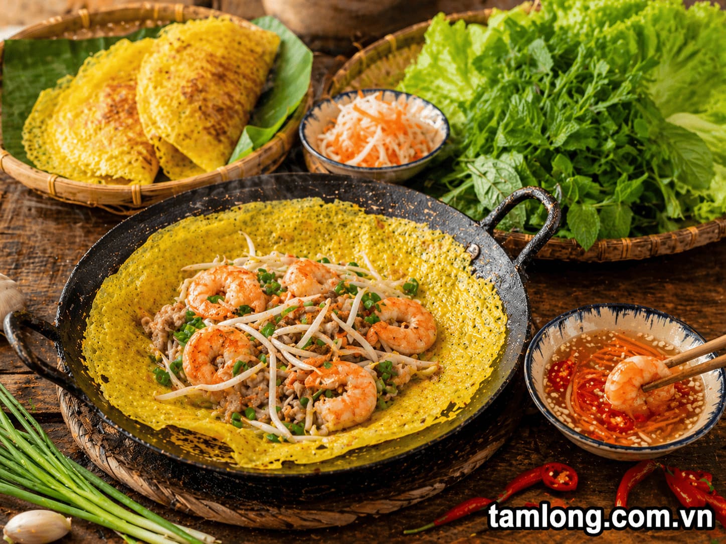 Khóa học làm bánh xèo bánh khọt để mở quán kinh doanh