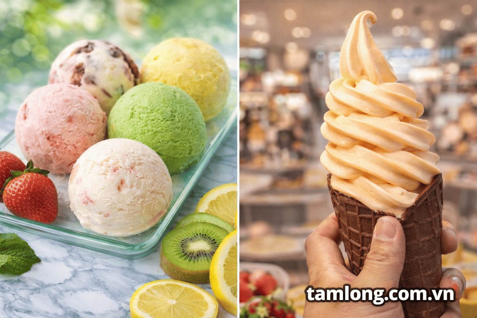 Khóa Học Làm Kem Tươi Phô Mai Hokkaido