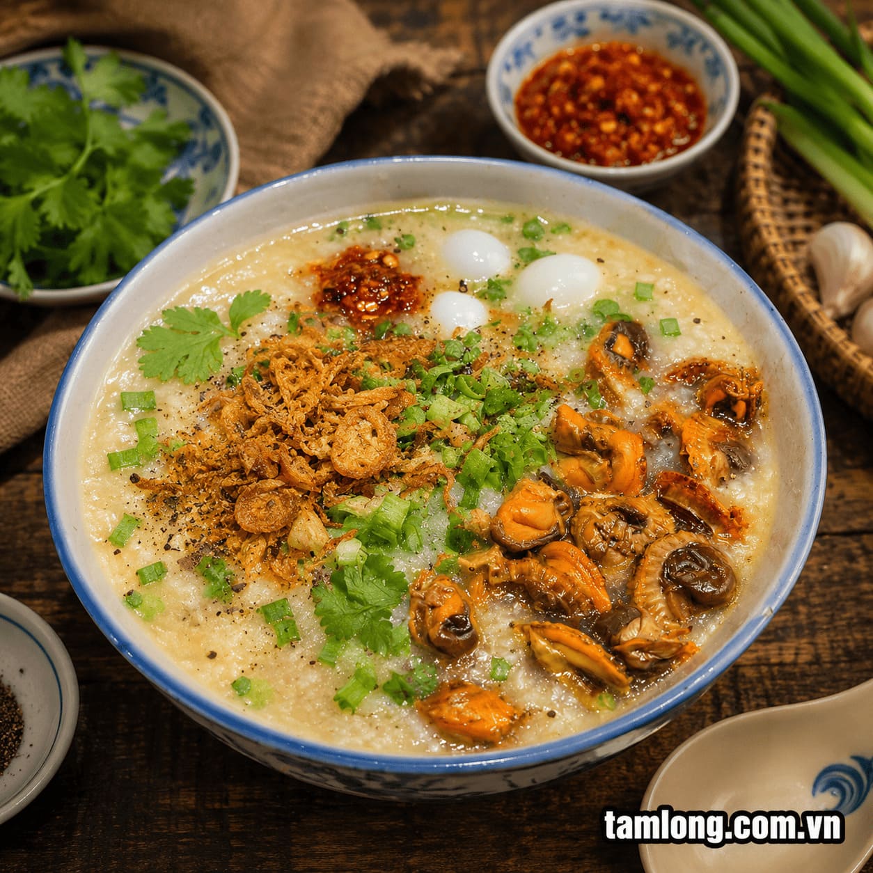 Khóa học nấu cháo sò huyết TPHCM