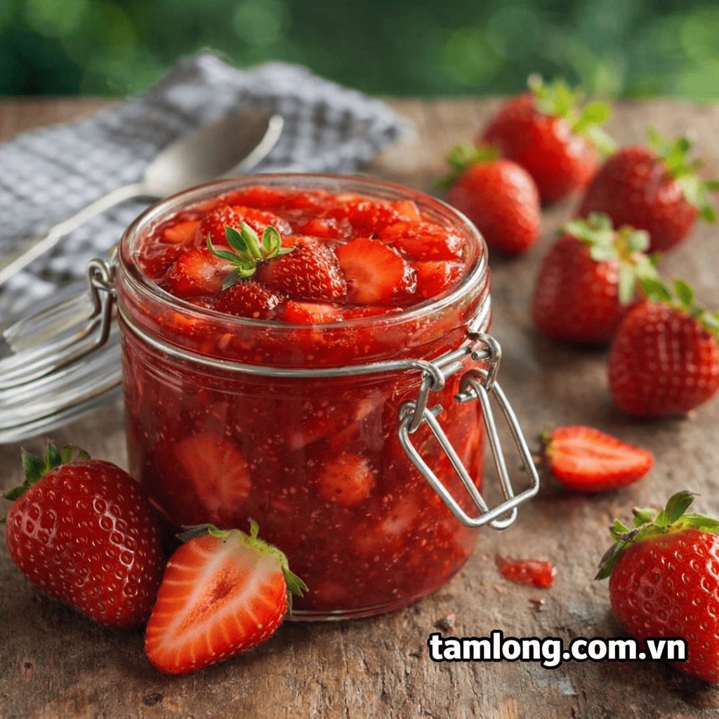 Khoá học làm trà dâu tây, trà dâu tằm