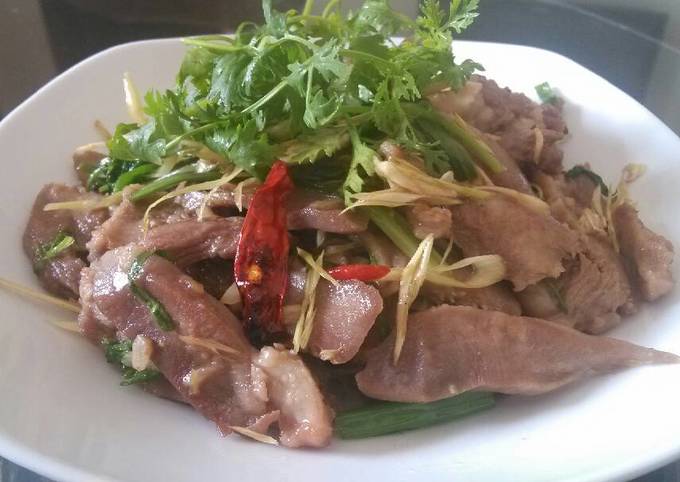 Những món ngon hấp dẫn từ lưỡi heo