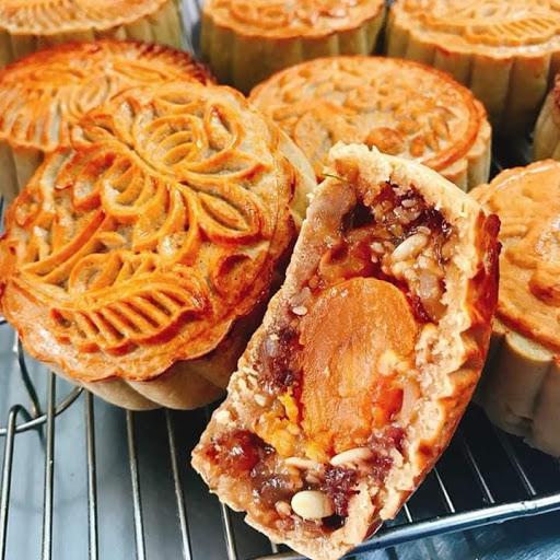Bí quyết làm bánh trung thu nướng nhân thập cẩm thơm ngon