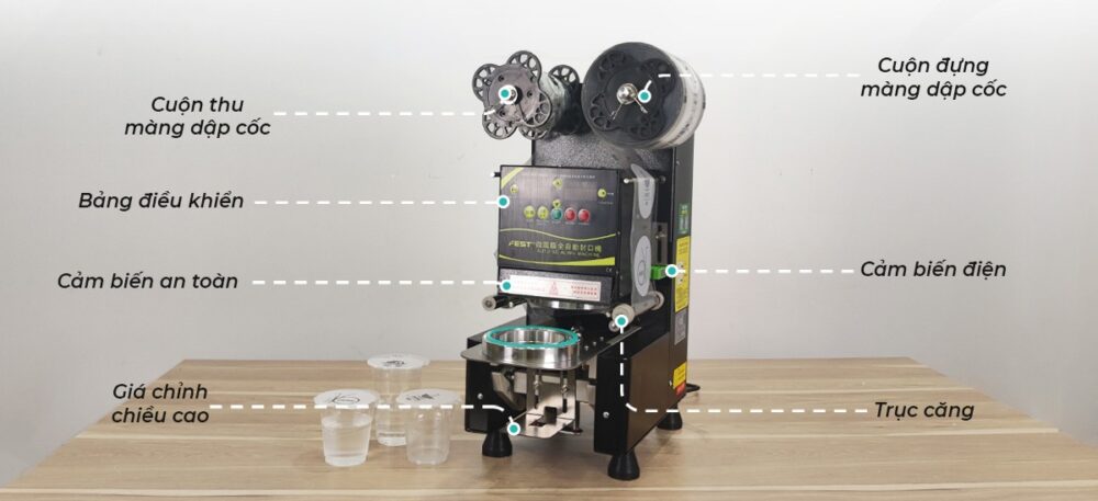 Máy dập cốc tự động fest rc 95