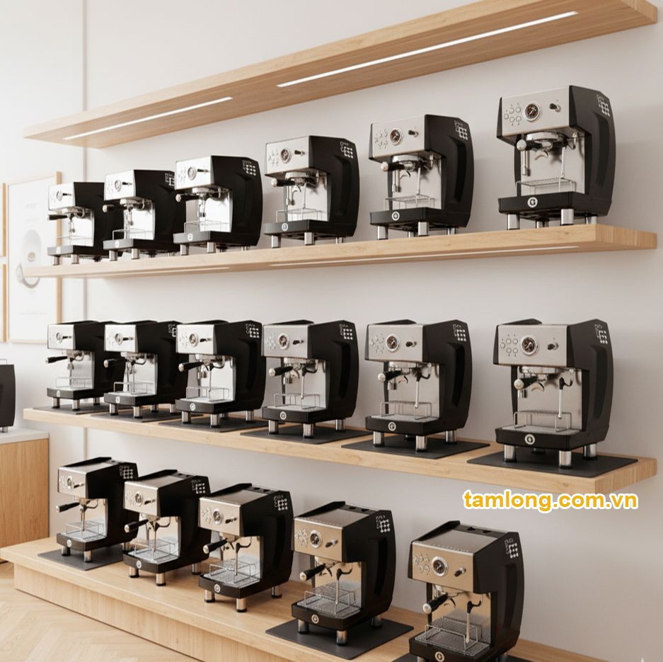 Máy pha cà phê Gemilai CRM tại TPHCM