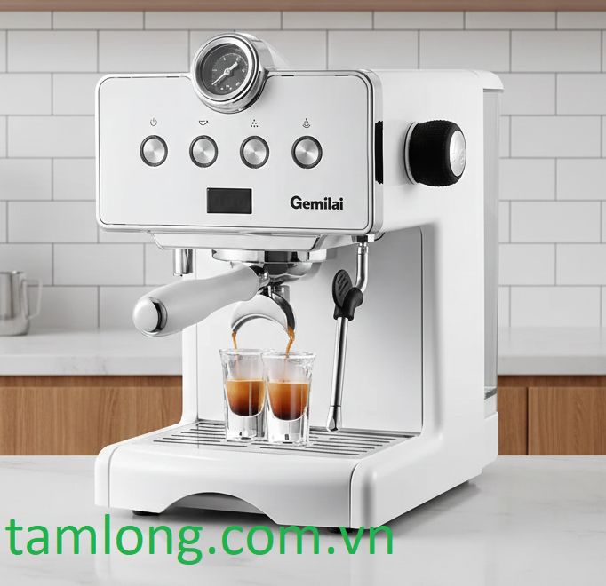Máy pha cà phê Gemilai CRM3610
