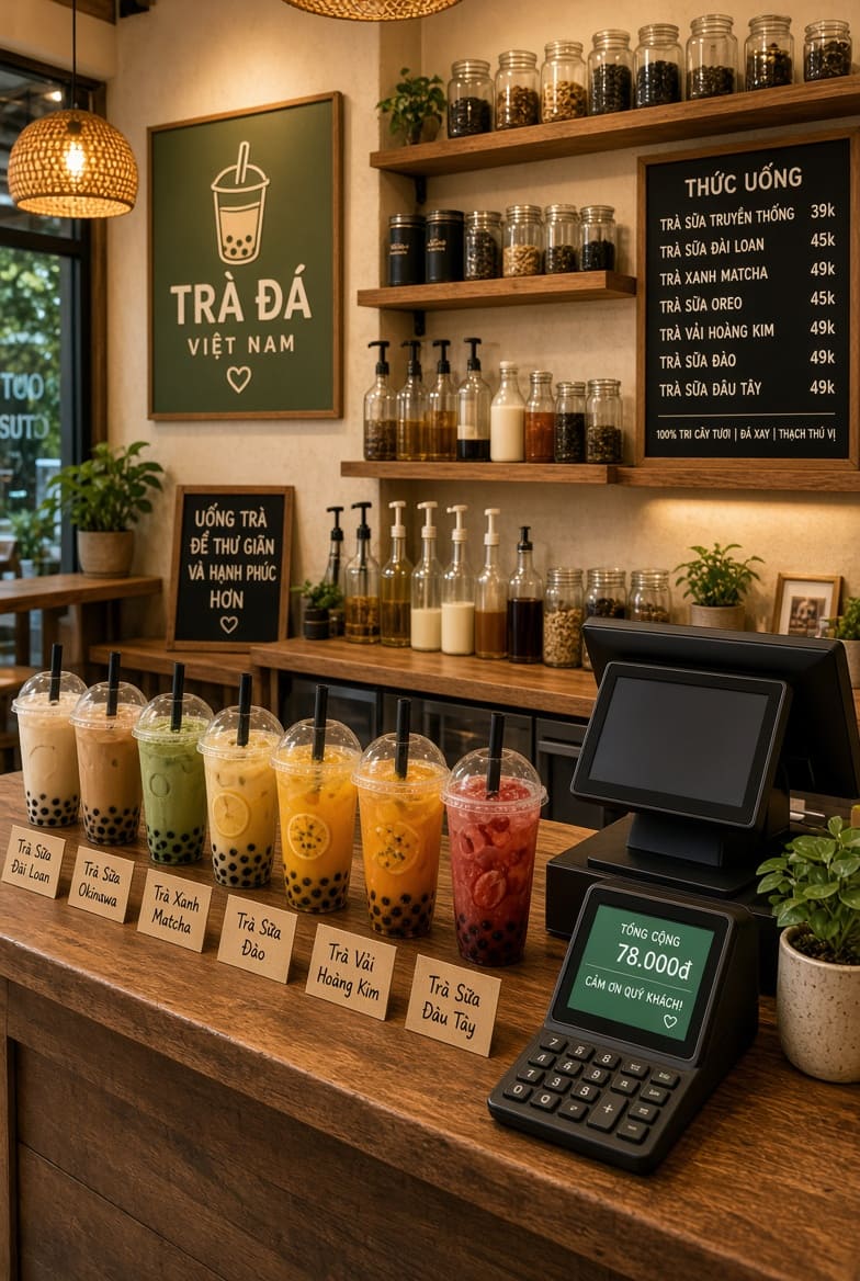 Mở quán trà sữa cần bao nhiêu vốn để bắt đầu?