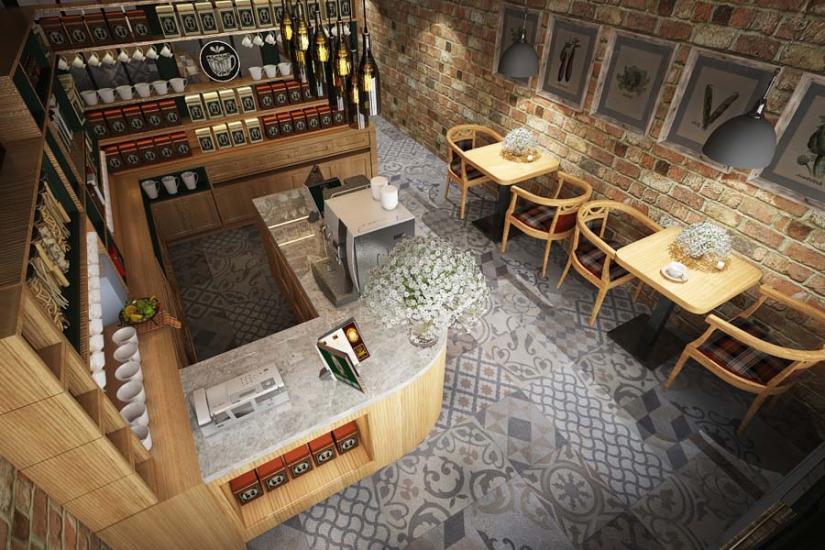 Dịch vụ nhận thiết kế quầy bar, cafe inox, quầy pha chế