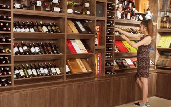 Cửa hàng rượu vang đảm bảo uy tín và chất lượng